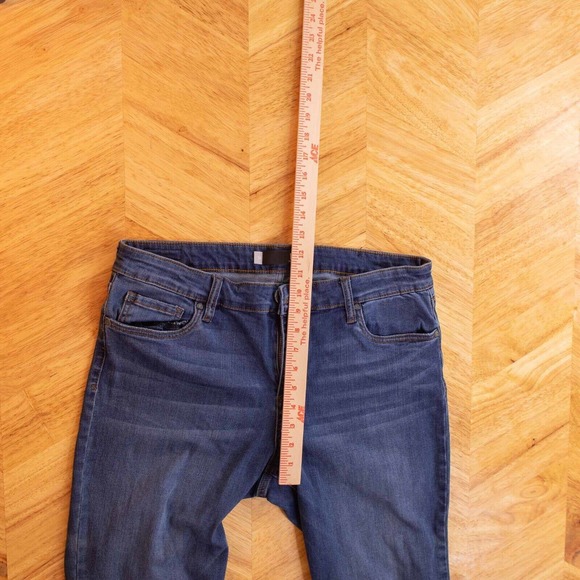 Kut From The Kloth Womens Jeans Size 14 Ankle Skinny Jeans Dark Wash Stretch - Picture 6 of 15